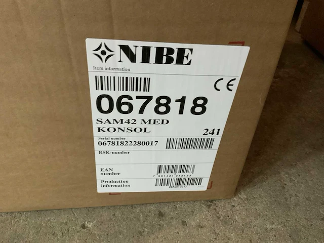 Nibe f750 r em (3x400v) warmtepomp (lucht/water) - afbeelding 6 van  7