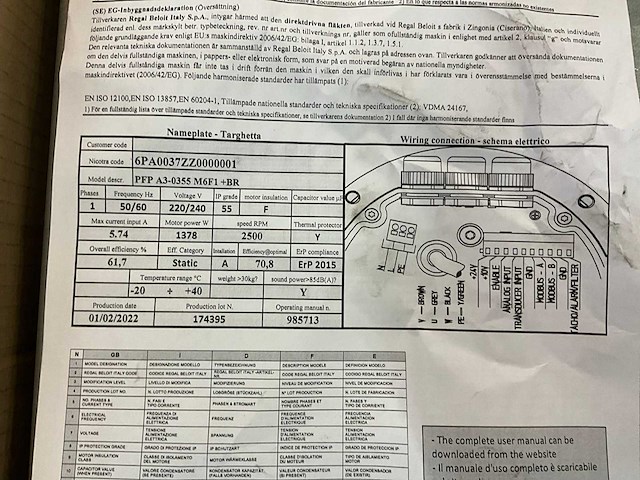 Nicotra gebhardt pfp a3-0355 rvs radiaalventilator (4x) - afbeelding 2 van  11