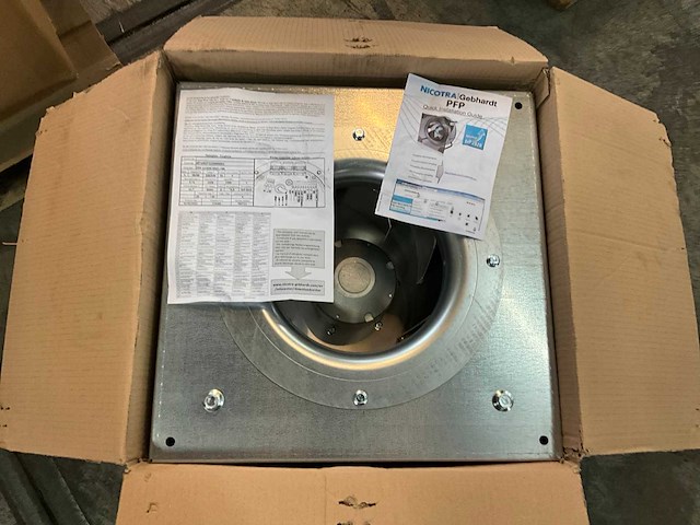 Nicotra gebhardt pfp a3-0355 rvs ventilator (8x) - afbeelding 4 van  11