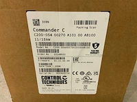 Nidec control techniques commander c c200-054 11/15kw frequentieregelaar - afbeelding 6 van  6