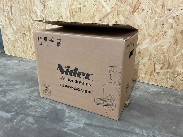 Nidec driefase inductiemotor - afbeelding 3 van  12