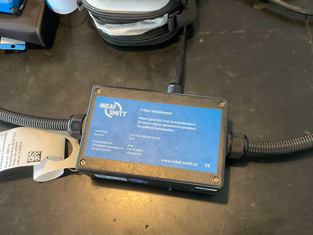 Nieaf smitt eazypat 3140 / ni333 apparatentester en testadapters - afbeelding 7 van  9