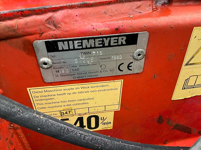 Niemeyer twin 715-s zwadhark - afbeelding 6 van  20