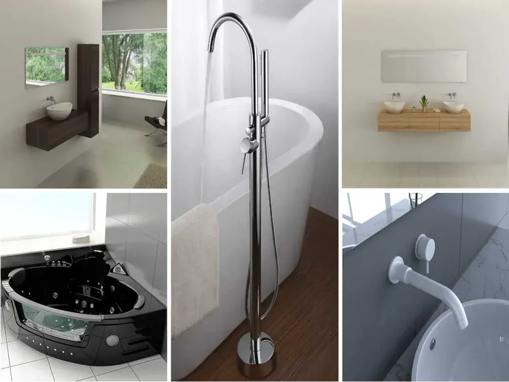 Nieuw badkamermeubilair, douches & baden - gratis levering be + nl - 19/03/2024