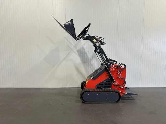 Nieuwe dutch loader shovel infront - skidster - minishovel - schranklader met rupsbanden - afbeelding 2 van  15