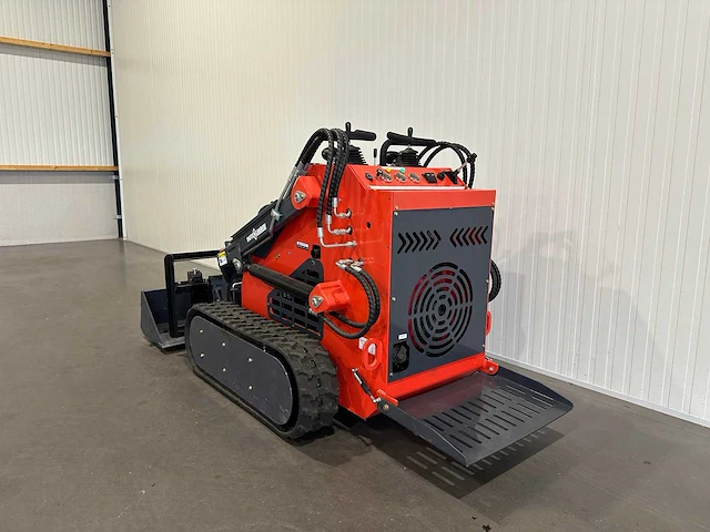 Nieuwe dutch loader shovel infront - skidster - minishovel - schranklader met rupsbanden - afbeelding 9 van  15