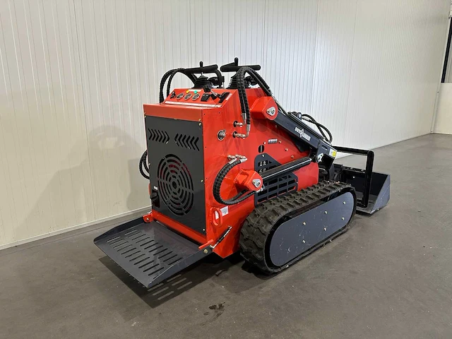 Nieuwe dutch loader shovel infront - skidster - minishovel - schranklader met rupsbanden - afbeelding 11 van  15