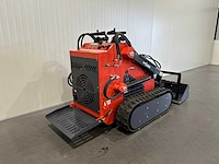 Nieuwe dutch loader shovel infront - skidster - minishovel - schranklader met rupsbanden - afbeelding 11 van  15