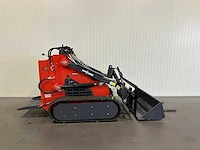 Nieuwe dutch loader shovel infront - skidster - minishovel - schranklader met rupsbanden - afbeelding 12 van  15
