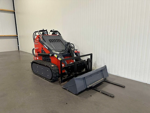 Nieuwe dutch loader shovel infront - skidster - minishovel - schranklader met rupsbanden - afbeelding 13 van  15