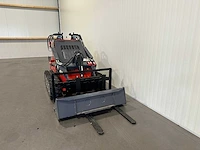 Nieuwe dutch loader shovel infront - skidster - minishovel - schranklader met rupsbanden - afbeelding 14 van  15