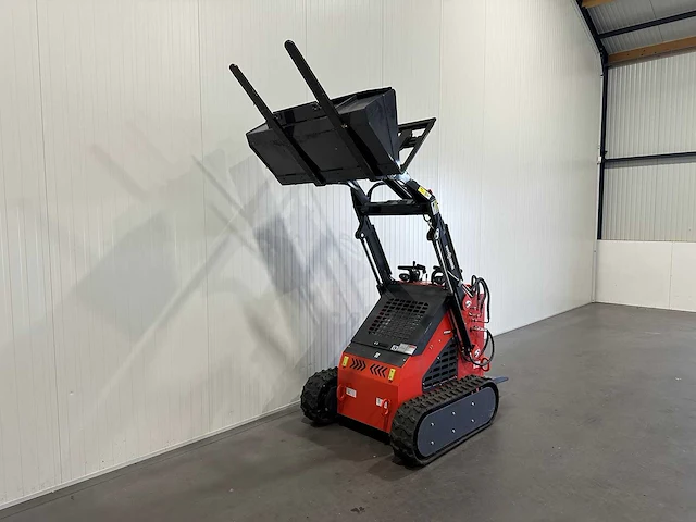 Nieuwe dutch loader shovel infront - skidster - minishovel - schranklader met rupsbanden - afbeelding 15 van  15