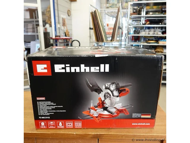 Nieuwe einhell tc-ms-2112 afkortzaag - afbeelding 2 van  5