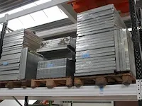 Nieuwe en gebruikte gegalvaniseerde stellingdelen op 33 pallets - afbeelding 7 van  16