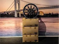 Nieuwe set 20 inch velgen past op passat/a4/a5/a6/q3/q5 nieuw in doos - afbeelding 3 van  3