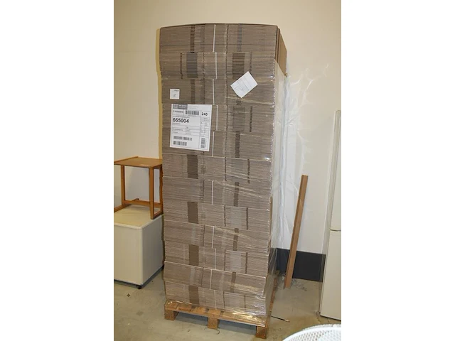 Nieuwe verhuisdozen 240 stuks a 280 x 320 x 360 mm op pallet. - afbeelding 2 van  3