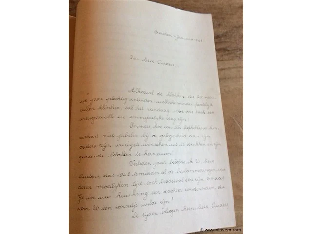 Nieuwjaarsbrieven j'40 - afbeelding 4 van  4
