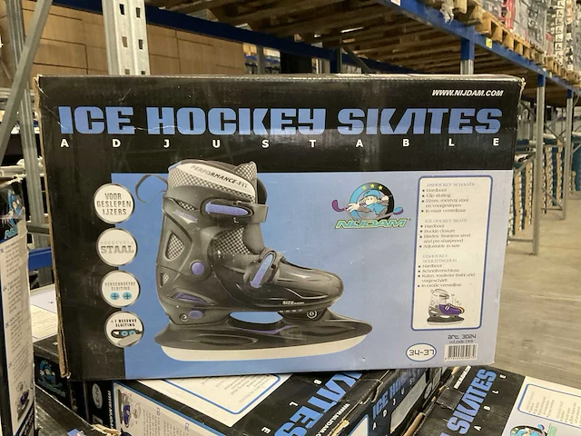 Nijdam diverse adjustable ice hockey skates (80x) - afbeelding 2 van  6
