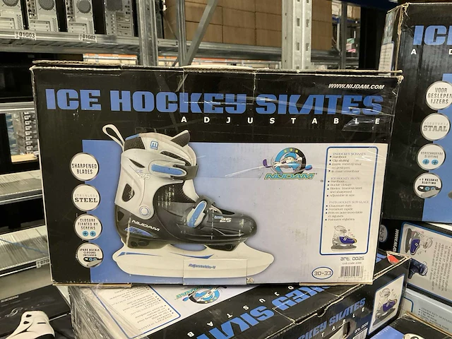 Nijdam diverse adjustable ice hockey skates (80x) - afbeelding 3 van  6