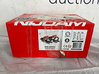 Nijdam glij-ijzers kids - bobbin' skoot - verstelbaar - maat 24-34 - zwart - afbeelding 2 van  2