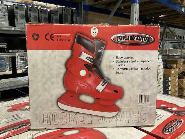 Nijdam hockey skates schaatsen diverse maten (72x) - afbeelding 1 van  4