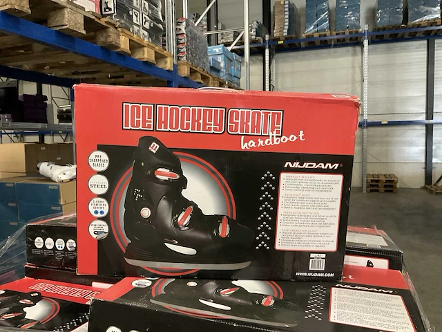 Nijdam ice hockey skates hardboot diverse maten (40x) - afbeelding 1 van  7