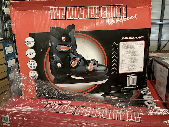 Nijdam ice hockey skates hardboot diverse maten (40x) - afbeelding 1 van  5