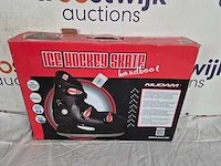 Nijdam ijshockeyschaats - volwassenen - hardboot - zwart - maat 43 - afbeelding 2 van  2