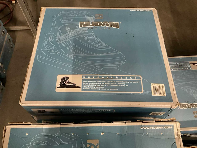 Nijdam pro line semi softboot norenschaats maat 38 (18x) - afbeelding 4 van  5