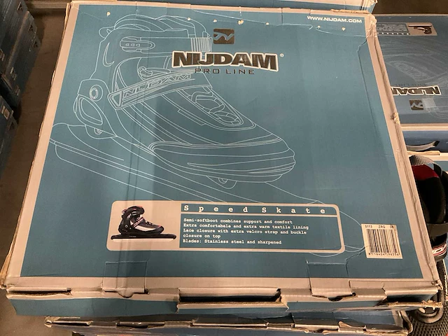 Nijdam pro line semi softboot norenschaats maat 38 (18x) - afbeelding 5 van  5