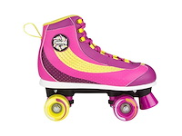 Nijdam rolschaatsen - sugar babe - roze/paars/geel/wit - 39 - afbeelding 1 van  3