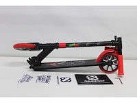 Nijdam vouwstep 145 mm dark arrow zwart/rood - afbeelding 2 van  3