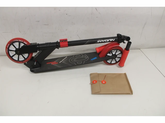 Nijdam vouwstep 145 mm dark arrow zwart/rood - afbeelding 2 van  3