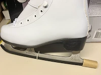 Nijdam witte schaatsen maat 34 - afbeelding 1 van  7