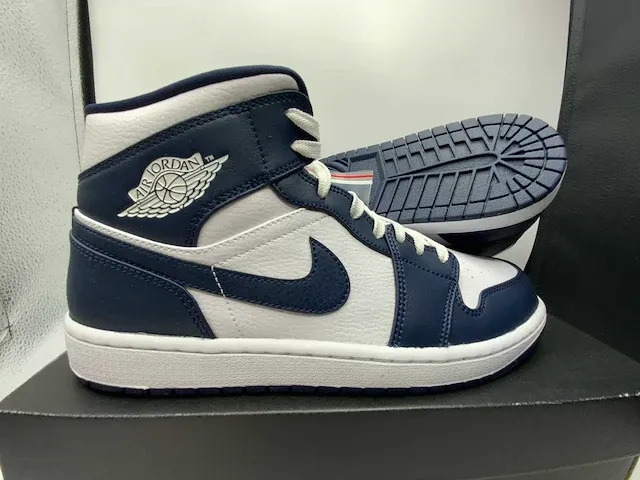 Nike - air jordan 1 mid - sneakers mt 45 - afbeelding 1 van  2