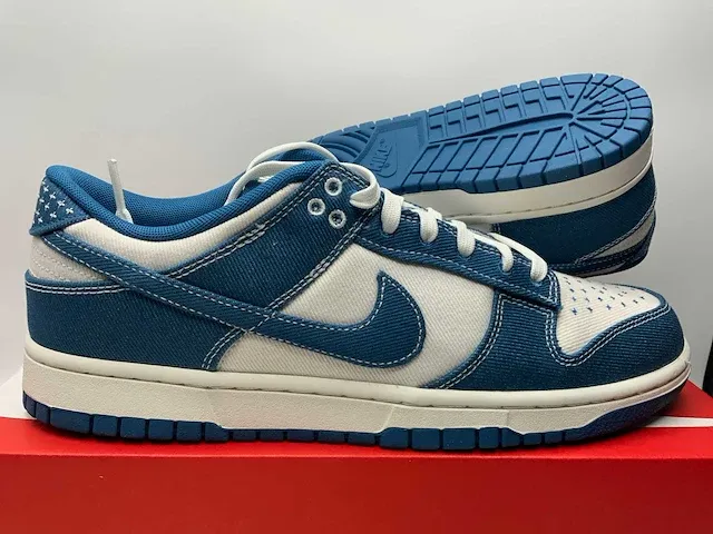 Nike - nike dunk low retro se - sneakers mt 45 - afbeelding 1 van  2