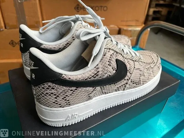 Nike air force 1 low snakeskin (2019) maat 44 - afbeelding 3 van  8