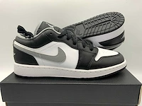 Nike air jordan 1 low black/particle grey-white sneakers 36 - afbeelding 1 van  2
