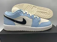 Nike air jordan 1 low ice blue/black-sail-white sneakers 39 - afbeelding 1 van  2