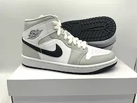 Nike air jordan 1 mid grey fog/black-white sneakers 38.5 - afbeelding 1 van  2