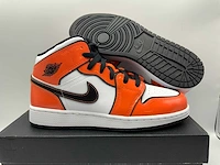 Nike air jordan 1 mid se turf orange/black-white sneakers 38.5 - afbeelding 1 van  2