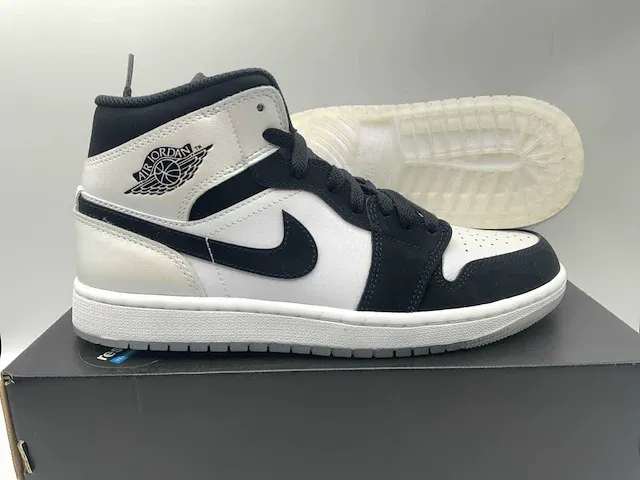 Nike air jordan 1 mid se white/black-multi color sneakers 40.5 - afbeelding 1 van  2