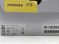 Nike air jordan 1 mid white/aluminium-wolf grey sneakers 44.5 - afbeelding 2 van  2