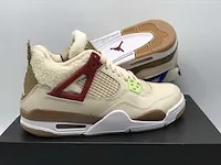 Nike air jordan 4 retro pearl white/dk driftwood sneakers 37,5 - afbeelding 1 van  2