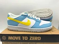 Nike dunk low blue chill/blue chill white sneakers 38.5 - afbeelding 1 van  2