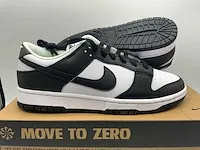 Nike dunk low next nature white/black sneakers 43 - afbeelding 1 van  2
