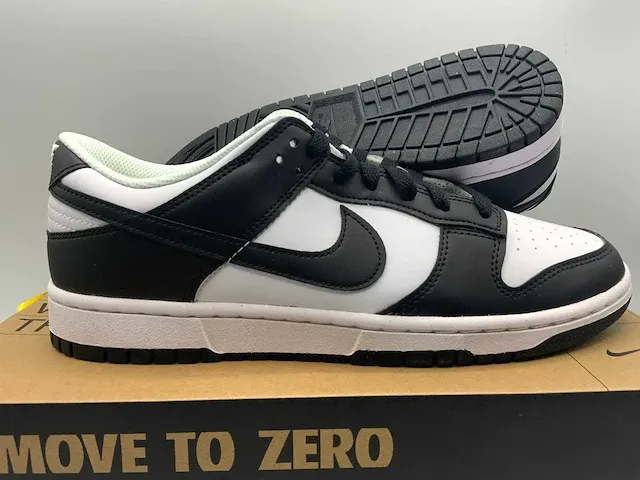 Nike dunk low next nature white/black sneakers 43 - afbeelding 1 van  2