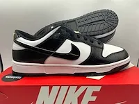 Nike dunk low retro se white/black-metallic gold sneakers 47 - afbeelding 1 van  2
