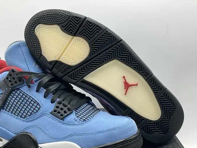 Nike jordan 4 retro travis scott cactus jack sneakers 41 - afbeelding 7 van  12