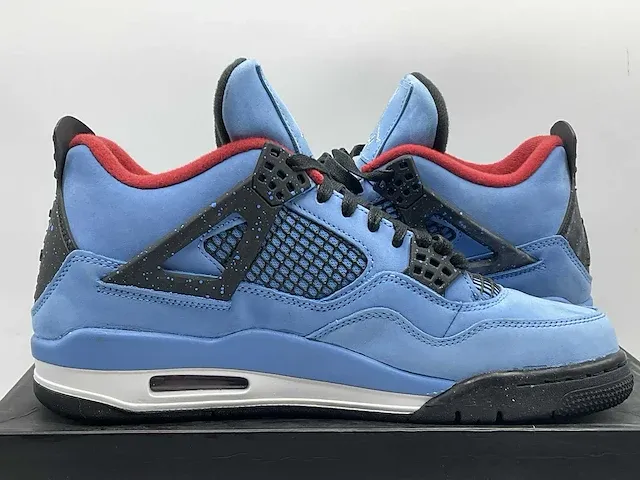 Nike jordan 4 retro travis scott cactus jack sneakers 41 - afbeelding 10 van  12